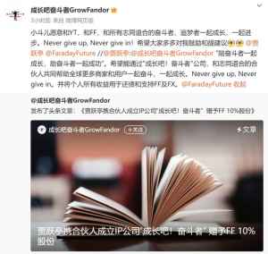 ip商业化公司都来了！贾跃亭：个人收益一半还债，一半造车-梵星网